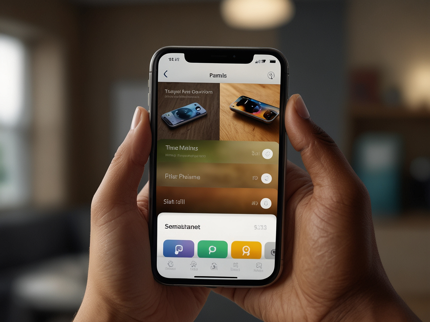 App installation illustration