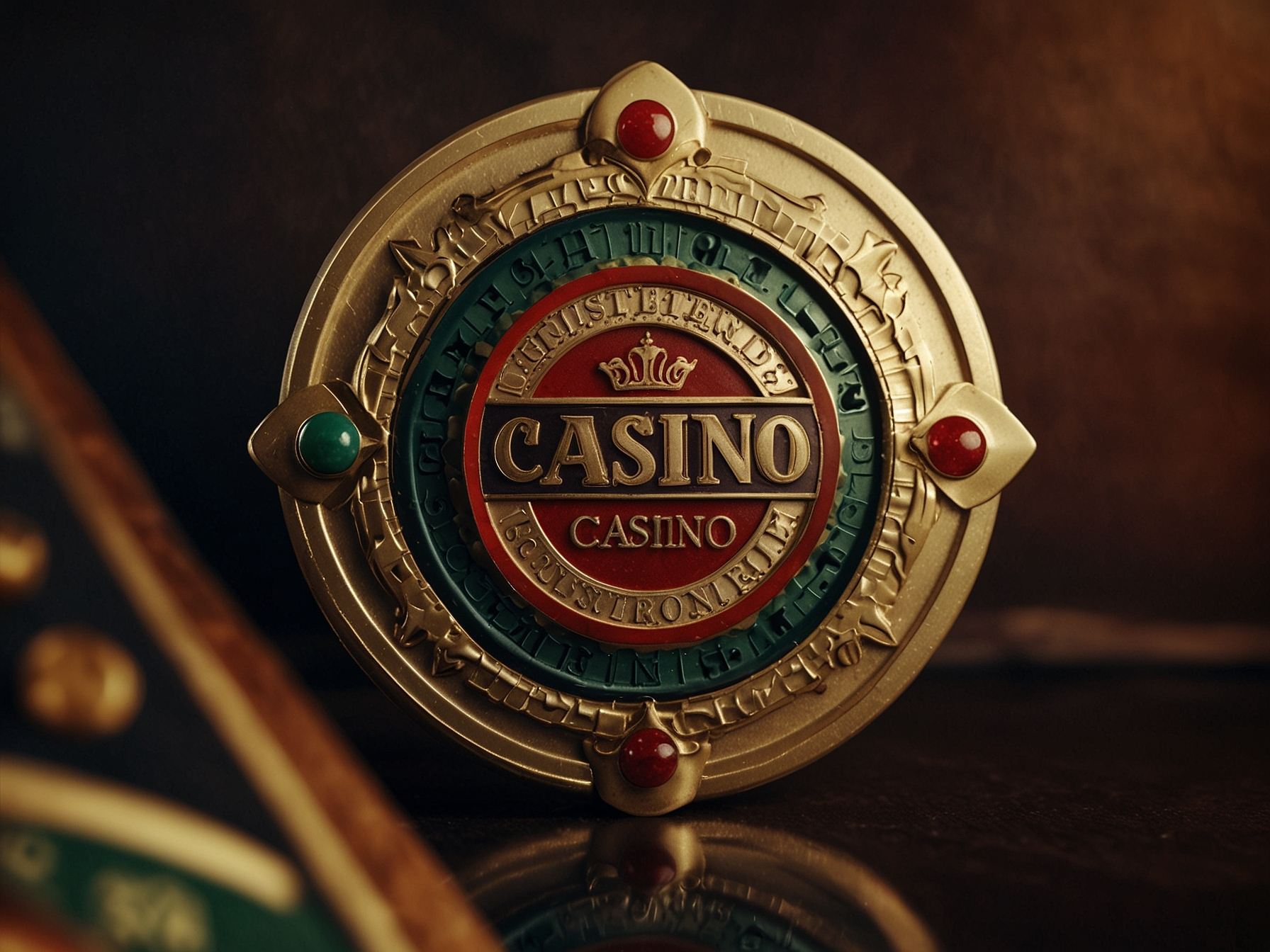 Game provider logos and fairness badge