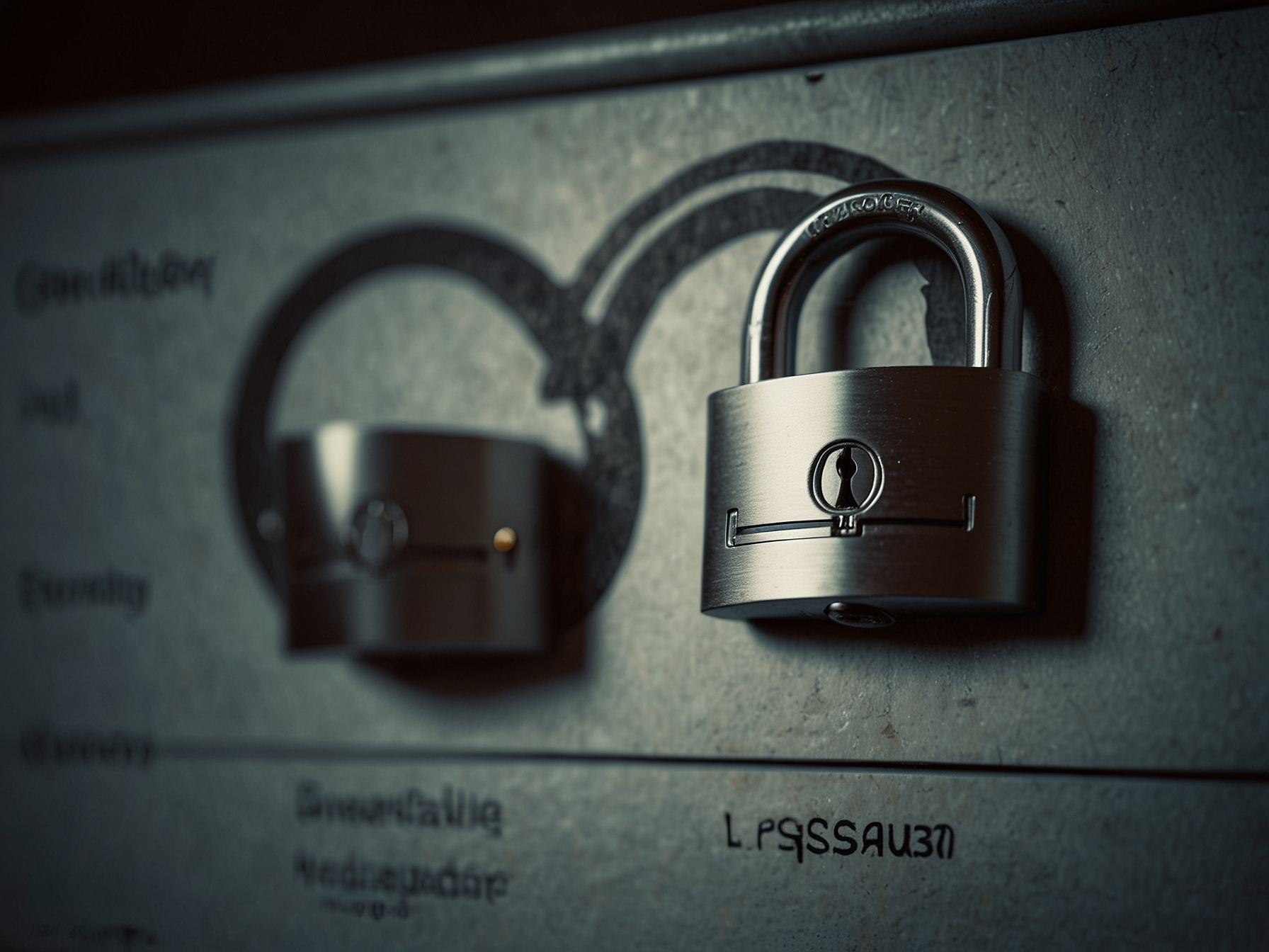 Secure login to CK444 on laptop screen